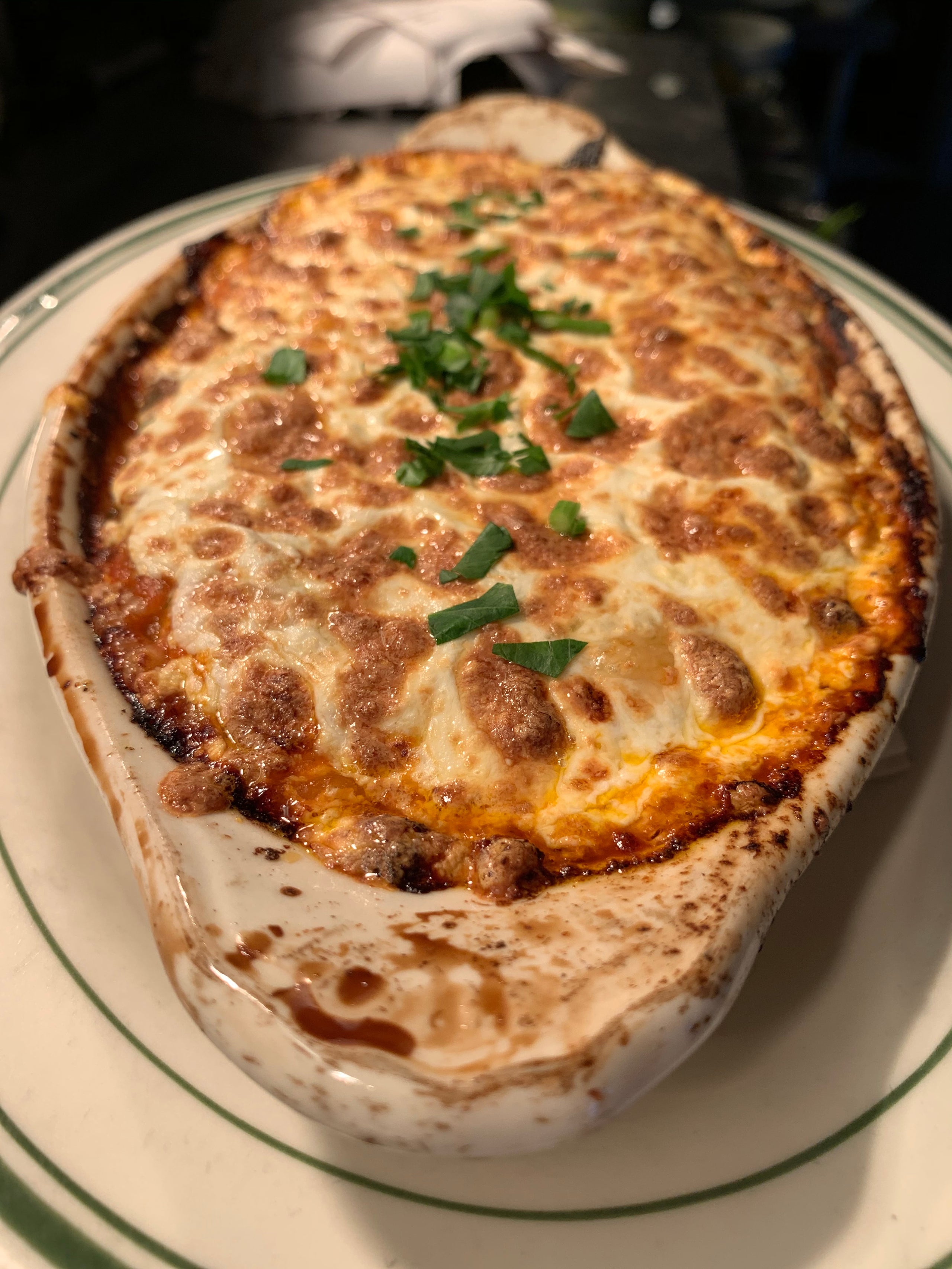 Lasagna Bolognese, Spinach Pasta